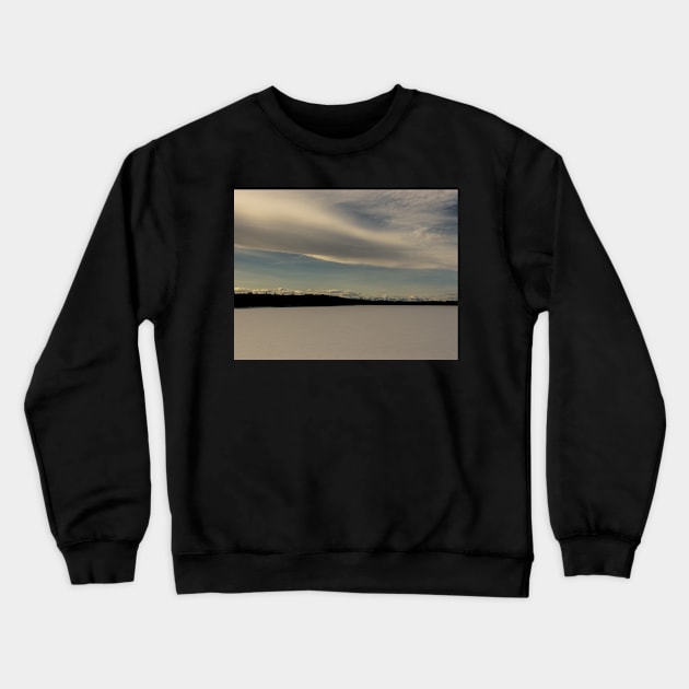 Winter landscape in western Canada Crewneck Sweatshirt by CanadianWild418